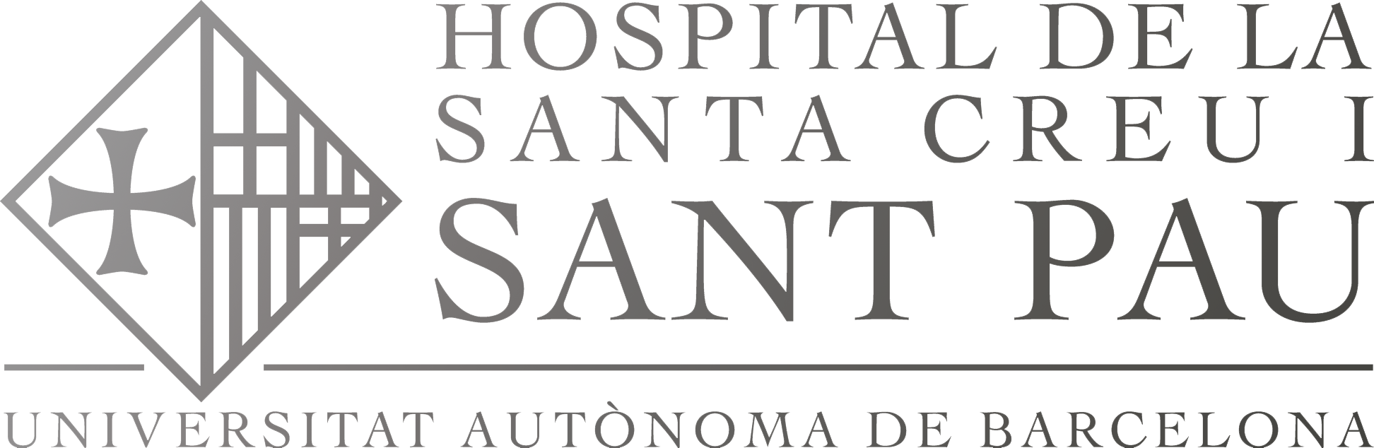 Logo Hospital de la Santa Creu i Sant Pau Barcelona