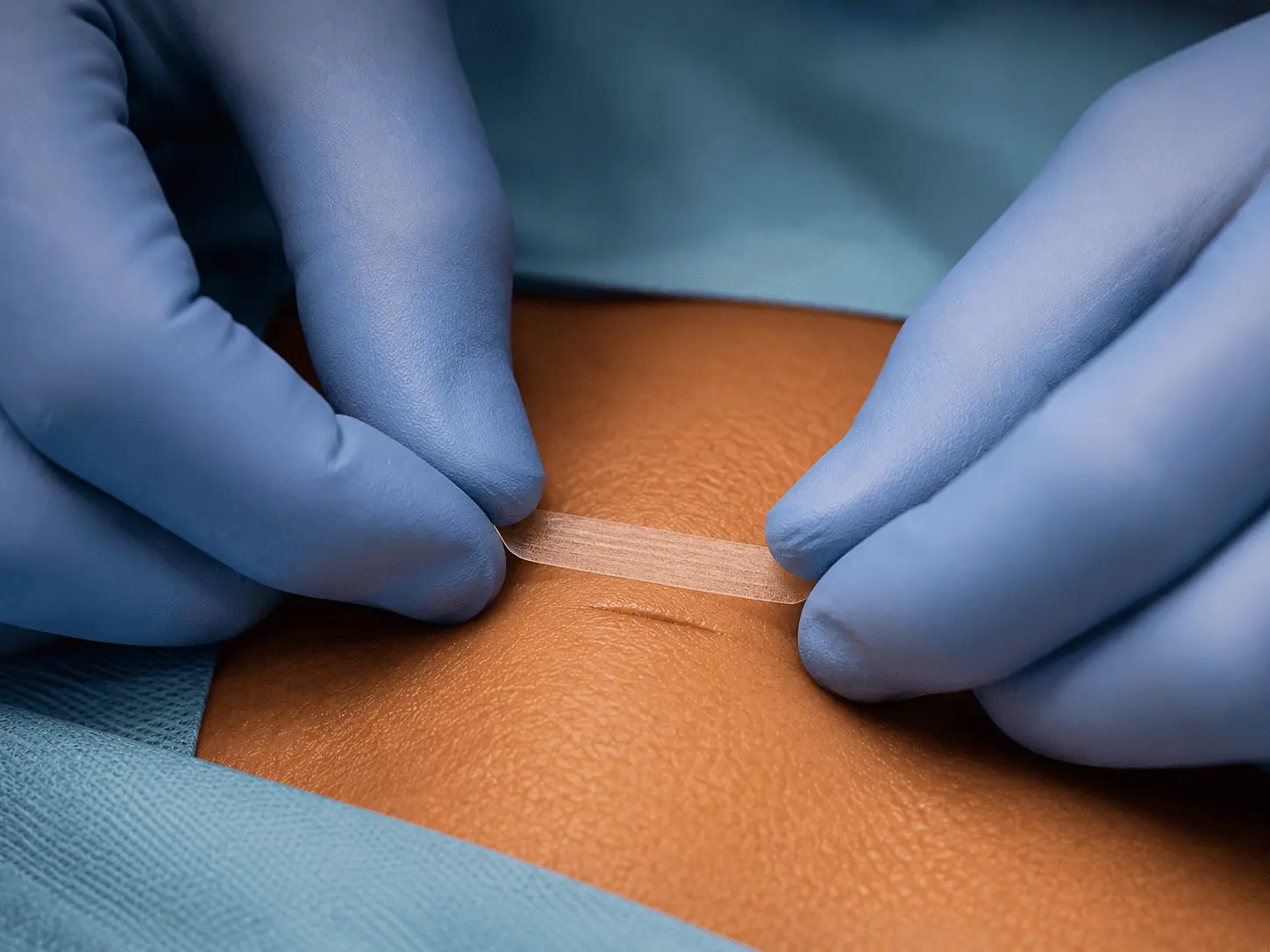 Cierre de micro-incisiones con suturas absorbibles en lipoescultura Dr Rodrigo Montoya Medellín