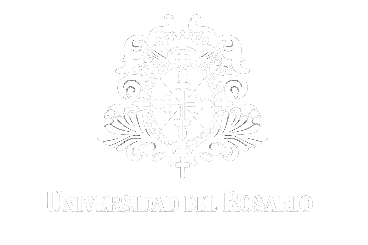 Logo de la Universidad del Rosario en Bogotá para el Dr. Rodrigo Montoya Cirujano plástico en Medellín