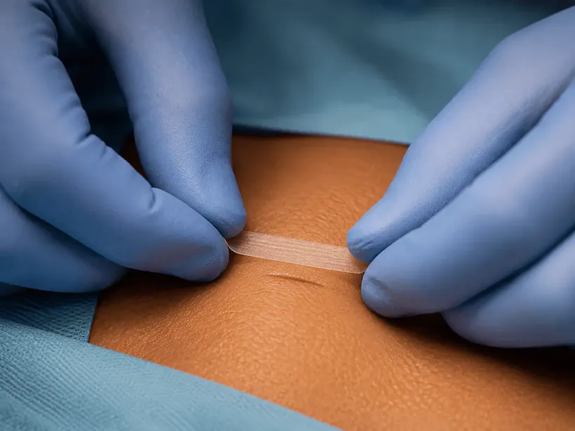 Cierre de micro-incisiones con suturas absorbibles en lipoescultura Dr Rodrigo Montoya Medellín